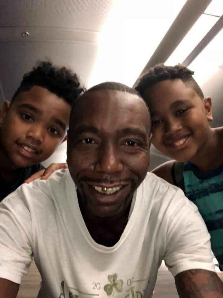 adam and sons2 Adam Hall (RIP) and sons